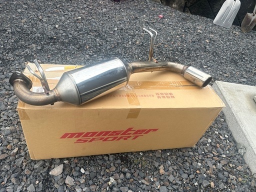ジムニー jb64 モンスタースポーツsp-x マフラー