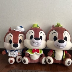 チップとデール３点セット