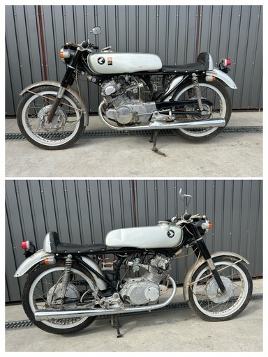 ホンダ CB93 (CR93仕様) B125 レストアベース