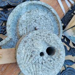 昔ながらの石臼　未使用！イシガキ産業　の画像