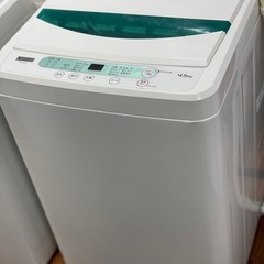 🉐セール🉐送料・設置込み可　洗濯機　4.5kg ヤマダ　2019年