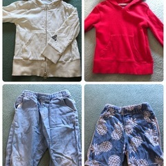 【あげます】USED 子供服　サイズ90〜100前後