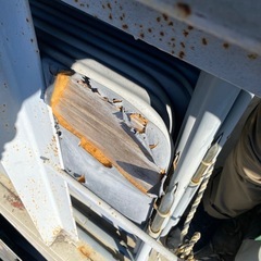 [タダ・無料]折り畳み式パイプ椅子 10脚の画像