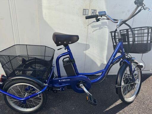 電動アシスト三輪自転車　新型e-partonミムゴEPN20SB  屋内保管　使用回数5回