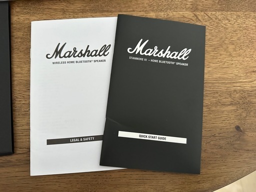 マーシャル Marshall Stanmore III ワイヤレススピーカー クリーム