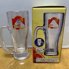 サントリーPREMIUM MALT'Sオリジナル冠雪の富士ジョッキ未使用の画像
