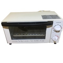 現状品　オーブントースター　白　