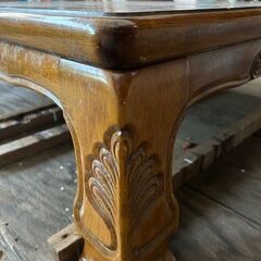 座敷机　和テーブル　レトロの画像