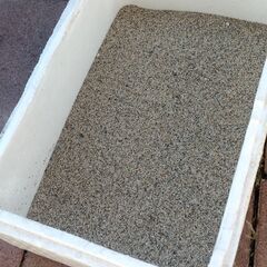 田砂 約６．５㎏　水槽の底砂用　
