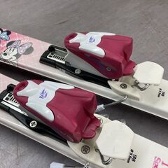 Hart ROCKER 138cm スキー３点セット スキー板 ビンディング ストック ピンク ミッキー ディズニー ハート 札幌市手稲区の画像