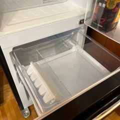 冷蔵庫　ハイセンス　黒　2ドア　150Lの画像