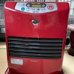 【値引きしました！】コロナ ファンヒーター 希少なガーネットレッド
