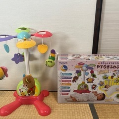 【箱あり、動作確認済み】やすらぎふわふわメリー