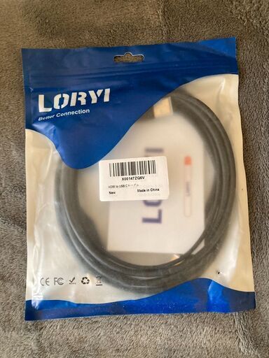 Loryi HDMI to USB-C 変換ケーブル Xreal Air AR 4K＠60Hz 2ｍ