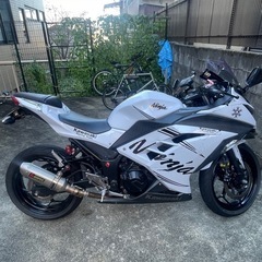 バイク　EX250L ninja250 自賠責4年付　京都