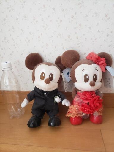 ディズニー ペアぬいぐるみ