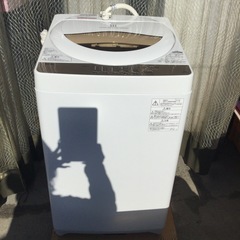 洗濯機　2020年製 TOSHIBA  5Kg AW-5G8 東芝　
