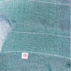 レトロ　七分袖　ブラウス　１３号サイズの画像