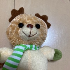 MAKS ぬいぐるみ　2個セット　クリスマス　くまの画像