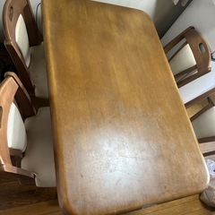 ダイニングテーブル、チェアセット