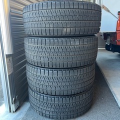 スタッドレスタイヤ ホイールセット　ゴルフ7にて使用　225/45R17の画像