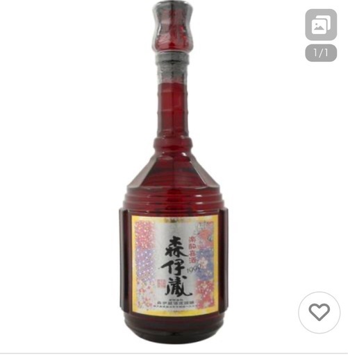 \n楽酔喜酒　25度　600ml（森伊蔵）