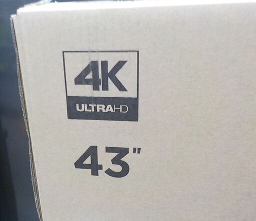 未開封品 Xiaomi/シャオミ チューナーレステレビ A Pro43 ネット動画視聴専用 43インチ 4K スマートTV andro