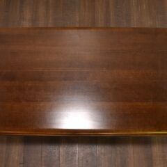 アサヒ木工 センターテーブル 幅150cm 奥行80cm ローテーブル/座卓 ダークブラウン系/虎斑/楢/ナラ/オーク 朝日木工 zyt1764ジ 61028-02 の投稿です。