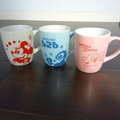 ミニー&スティッチマグカップ+FACE TOWELの画像