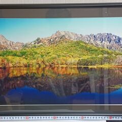 額装 風景写真】戸隠連邦 紅葉 鏡池 の画像