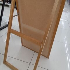★ジモティ割あり★ 良品計画 スタンドミラー ライトブラウン H154×D36×W42 クリーニング済み HJ5154の画像