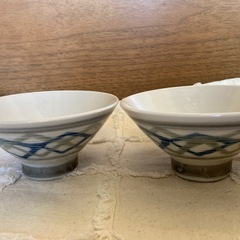 茶碗　8個セット　昭和　レトロ
の画像