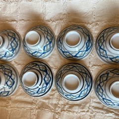 茶碗　8個セット　昭和　レトロ
