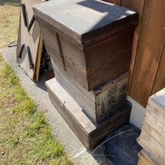 アンティーク　骨董　古民具　りんご箱　木箱　沢山　おまとめ　の画像