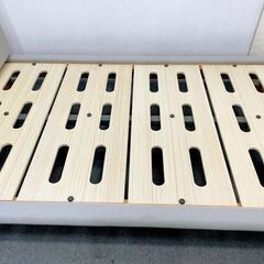 自社配送のみ コアラ koala ファブリックベッドフレーム ダブル ベッドフレームのみ コアラマットレス スリープ　定価8万　中古の画像