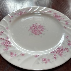 値下げ　yamatoshi 花柄　お皿の画像