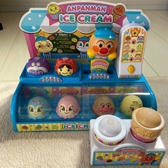 アンパンマン　アイスクリーム屋さんと自動販売機の画像