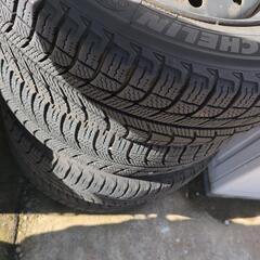 スタッドレス　ミシュラン　鉄ホイール　175/65R14の画像