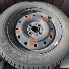 スタッドレス　ミシュラン　鉄ホイール　175/65R14の画像