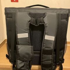 ロゴ入り配達バッグ（ブラック）の画像