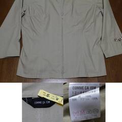 COMME CA ISM 綿100%軽量ジャケットの画像