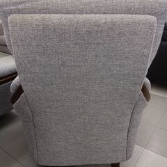 ★ジモティ割あり★  一人掛けソファー グレー H93×D75×W80 クリーニング済み TC2229の画像