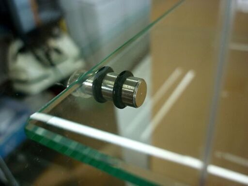 ☆コレクションケース 飾り棚 幅425mm 奥行365mm 高さ1620mm 4面ガラス 棚板3枚付き ディスプレイラック ショーケー