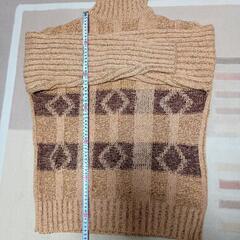 値下げ 美品ハイネックセーター厚地の画像