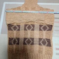 値下げ 美品ハイネックセーター厚地の画像