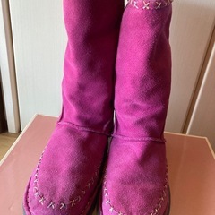 ホーキンス　ムートンブーツ　24.0