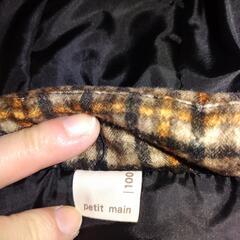 petit main プティマイン 中綿コートの画像