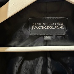 JACKROSE 羊革 ライダースジャケット サイズ5(XL)の画像