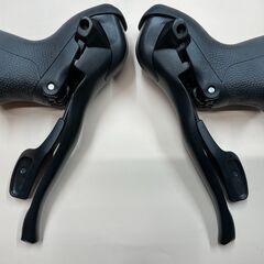クロスバイクのドロハン化に♪　未使用新品　microNEW・変速ブレーキ兼用レバー　３×７速用（STI)　左右セットの画像