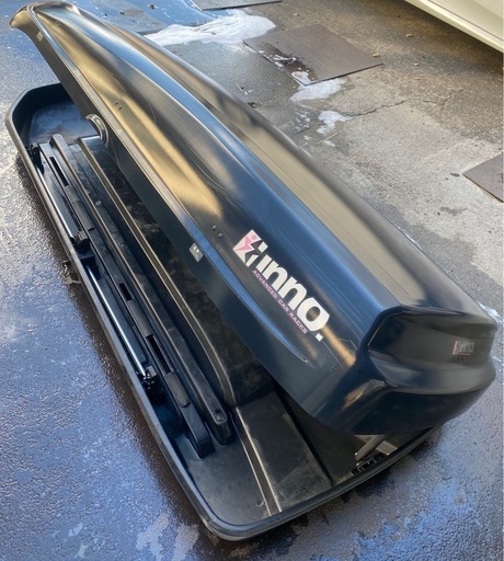 INNO 両開きルーフボックス ルーフキャリア BR124